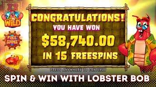 Lobster Bob's Crazy Crab Shack Slot Review MAX WIN  New Pragmatic Slots 2023  New Slot Games