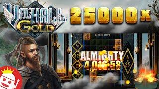  VALHALL GOLD (ELK STUDIOS) 25,000X MAX WIN TRIGGERED!