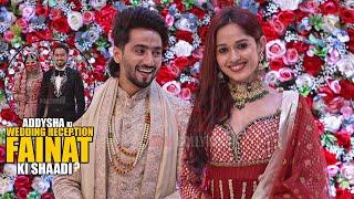 Fainat | Mr Faisu and Jannat Zubair arrives at Adnaan Shaikh - Ayesha Reception | Faisu ki Shaadi