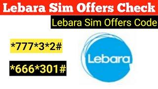 Lebara Sim Offers check Kare | Lebara Sim Offers code | Lebara offers code Kaise Check kare #Lebara