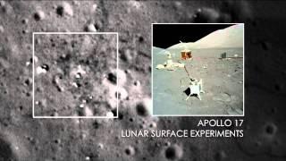 NASA | Goddard | Участки приземления аполлонов - в высоком разрешении