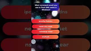 Flush DNS Cache in Windows - Command Explained #sysadmin