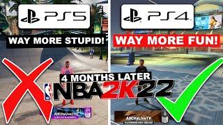 Current Gen Vs Next Gen 2k22 | 4 MONTHS LATER REVIEW