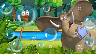 Gazoon | Bubble Bath in the Jungle | Jungle Book Diaries | Funny Animal Cartoon For Kids