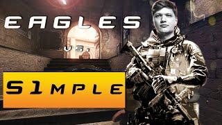 S1mple plays CSGO matchmaking on Mirage - highlights [2020]