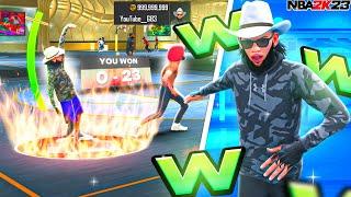 HOW TO WIN ON THE 1S COURT IN NBA 2K23!! BEST GUARD 1S COURT GAMEPLAY!!