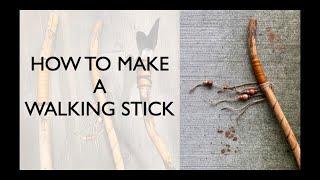 How To Make A Walking Stick. Walking Stick DIY.