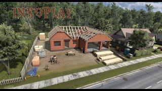 Builder Simulator. ПРОХОЖДЕНИЕ #1. Чисто обучение как строить дом)