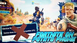 TUTORIAL HOW TO FIX FORTNITE GPU NOT SUPPORT NO APK EDITOR SUPPORT ALL DEVICE 2021