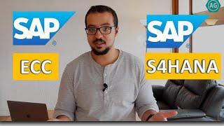 What's the difference between SAP ECC and SAP S4HANA