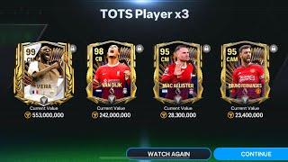 TOTS GLITCH! Unlimited TOTS Pack Opening Ft Haaland, Foden, Dijk, Viera In FC Mobile 24