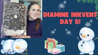 Diamine Inkvent Calendar 2024, Day 5! I called the ink the wrong name for the entire video!