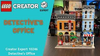 LEGO Creator Expert 10246 Detective’s Office Kutu Açılışı, Hızlı Yapım ve İncelemesi