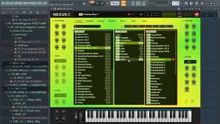 refx Nexus 3 with Electro Dubstep Vol.1 Expansion Retrocompatibility