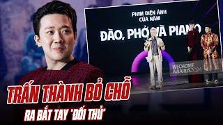 TRẤN THÀNH BỎ CHỖ NGỒI ĐỂ RA BẮT TAY “ĐỐI THỦ”: A XÌN KHÔNG PHẢI LÚC NÀO CŨNG GÂY TRANH CÃI