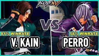 KOF XV  Violent Kain (Kyo/Iori/Rock) vs Perro (Shun'ei/Whip/Leona)