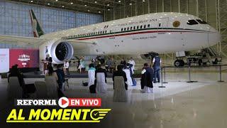 Recorrido al avión presidencial TP-01 |En Vivo