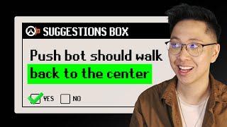 What if the Push Bot WALKED AWAY uncontested? | OW2 Suggestions Box #5
