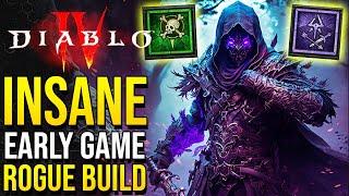 The Only Rogue LEVELING BUILD You Need Early in Diablo 4 (Best Early Game Rogue Build Diablo 4)