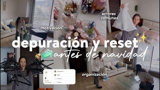 3 días de reset, depuración y limpieza antes de navidad 🫧 | Nancy Loaiza