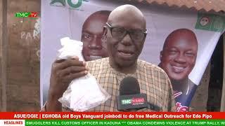 ASUE/OGIE | EGHOBA old Boys Vanguard joinbodi to do free Medical Outreach for Edo Pipo