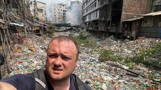 Самая грязная страна в Мире «Бангладеш»! Как Люди живут среди мусора! Бедность в Трущобах!