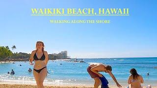 Waikiki Beach Walking Tour in Honolulu Oahu Hawaii 2021