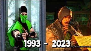 Reptile endings Evolution Mortal kombat 1993-2023