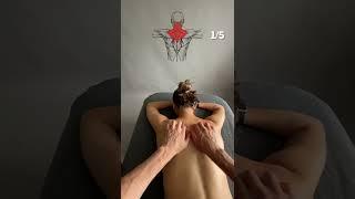 Как делать массаж, если болит спина.