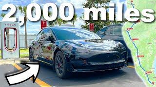 Taking My Tesla Model 3 Performance on a 2,000 Mile Road Trip! - Part 1