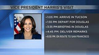 Vice President Kamala Harris visit timeline