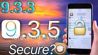 iOS 9.3.5 or 9.3.3 Jailbreak! Pegasus / Trident Hack - SECURITY PATCH?
