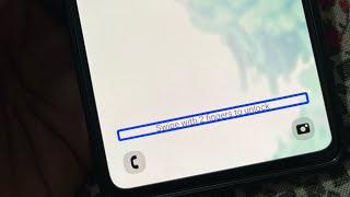 Swipe with 2 fingers to unlock Samsung | Double tap to activate problem | Samsung talkback off