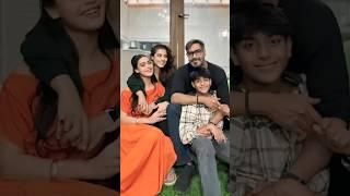 Ajay Devgan With His family  #ajaydevgan #kajol #youtubeshorts #viralshort #trending