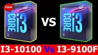 Core I3 10100  Vs  Core I3 9100F   ||  16 Gaming Benchmarks