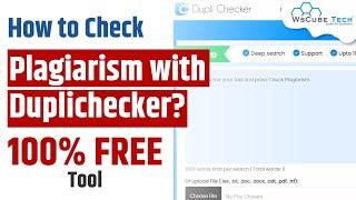 Duplichecker Tutorial: How to Use Duplichecker? FREE Plagiarism Checker Online