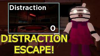 How to ESCAPE THE DISTRACTION MAP + ENDING CUTSCENE in PIGGY! - Roblox