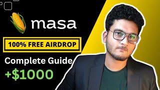 BIG AIRDROP OPPORTUNITY - Masa Finance | Free airdrop good potential | Complete Guide