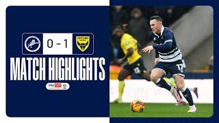  Defeat at The Den | Millwall 0-1 Oxford United | Match Highlights