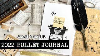 [PLAN WITH ME] 2022 YEARLY SETUP | Starting a New POP-UP Bullet Journal