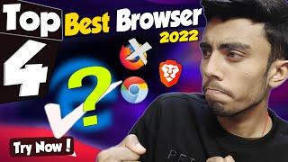 Top 4 Best Browser For PC User! in 2024 Fastest Browsers Better Than Chrome? Fast Download & More