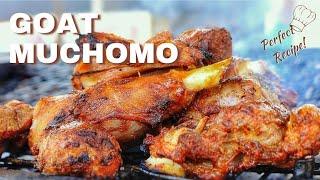 Nyama Choma : Ugandan Roasted Goat Meat // African Street food // Best Nyama Choma Ever