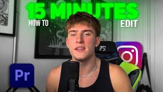 How I Edit VIRAL Reels in 15 Mins! | Premiere Pro 2025