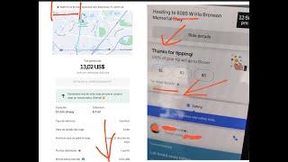 Uber continues on stealing driver Tips. Hard evidence. Share on social media.