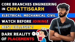 Should you do Engineering with Non CS Branches in Chhattisgarh | Core Branches? 