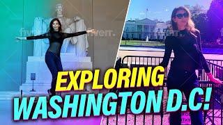 Exploring Washington D.C, The U.S Capital I White House, Lincoln Memorial & Georgetown