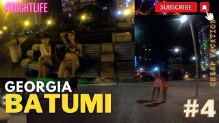 Go To Batumi Night Life Walk Girls and Dance #travel #nightlife #vacation #tourist #trip