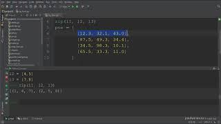 21 Python Intermediate  Функция zip