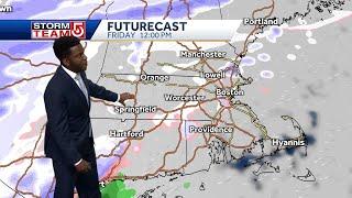 Video: Icy, slick roads expected for evening commute