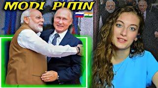 Modi and Putin moments | Putin praising Modi | Russian Reaction